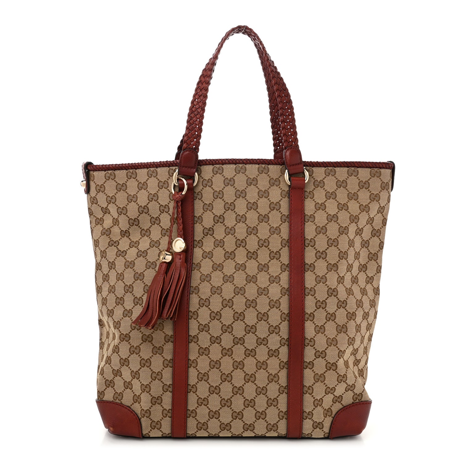 Gucci Monogram Large Marrakech Tote Red 1 of 11