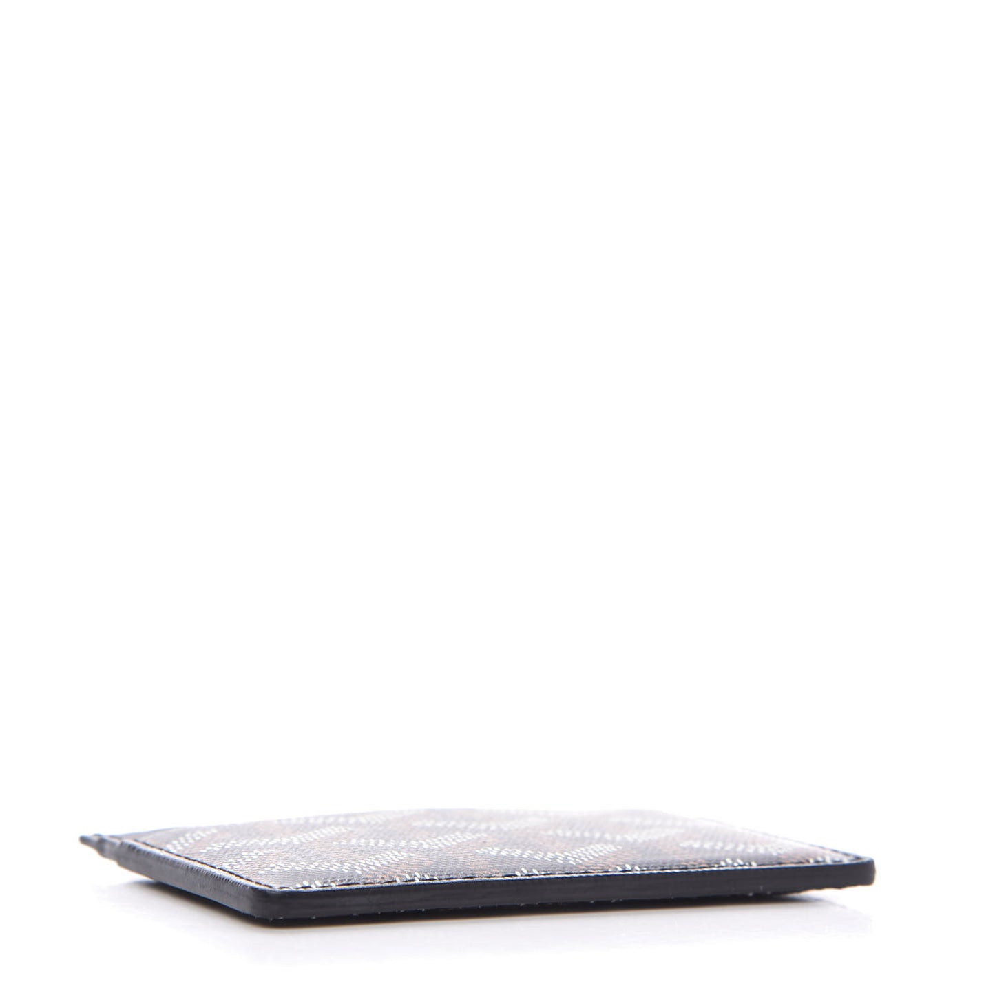 Goyardine Saint Sulpice Card Holder Black