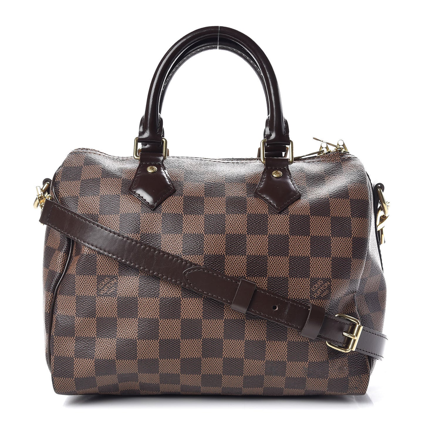Damier Ebene Speedy Bandouliere 25
