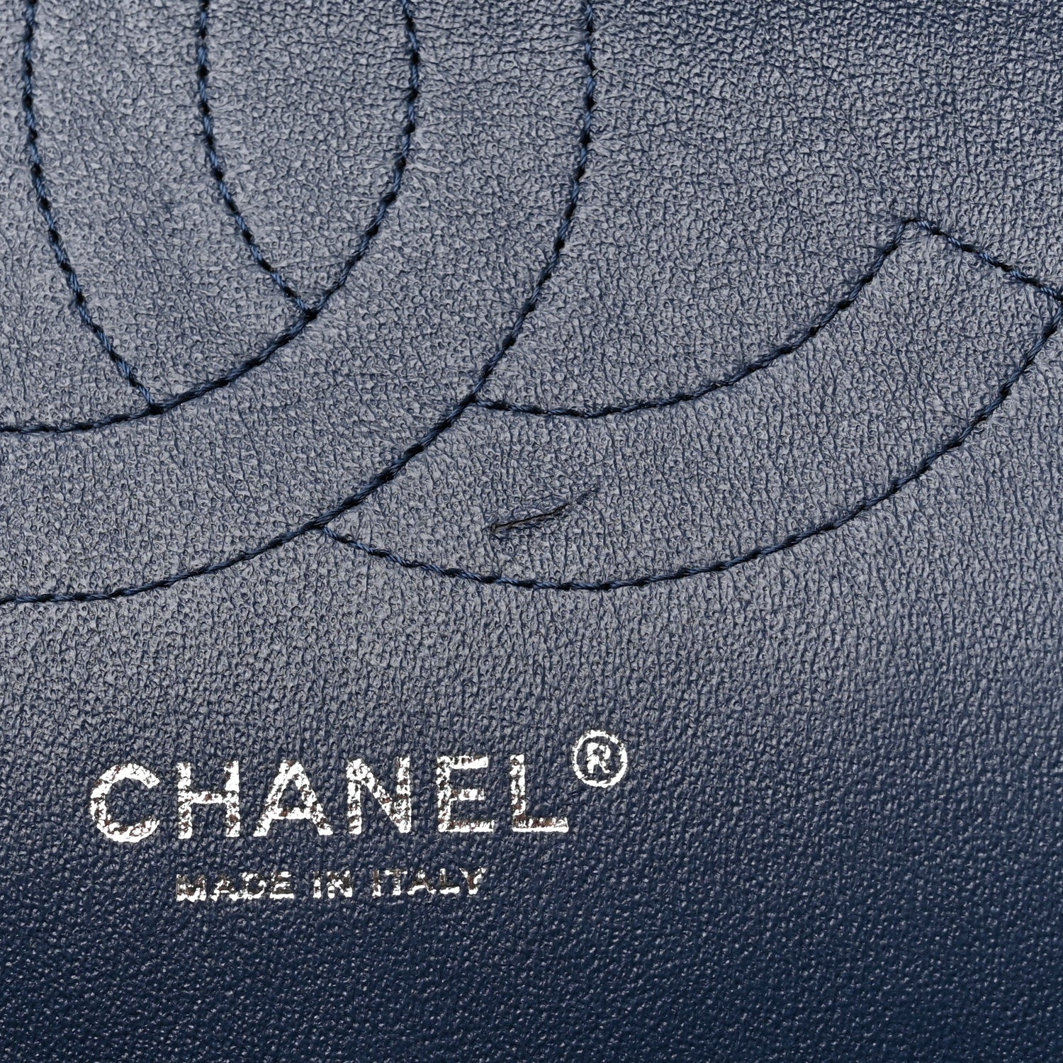 Chanel Patent Quilted Jumbo Double Flap Navy 10 of 11