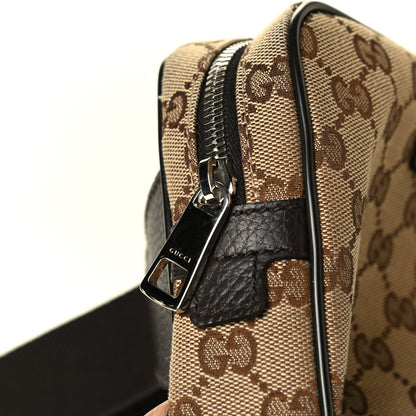 Gucci Monogram Belt Bag Dark Brown 9 of 12