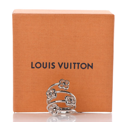 Louis Vuitton Flower Full Ring S Silver 6 of 6