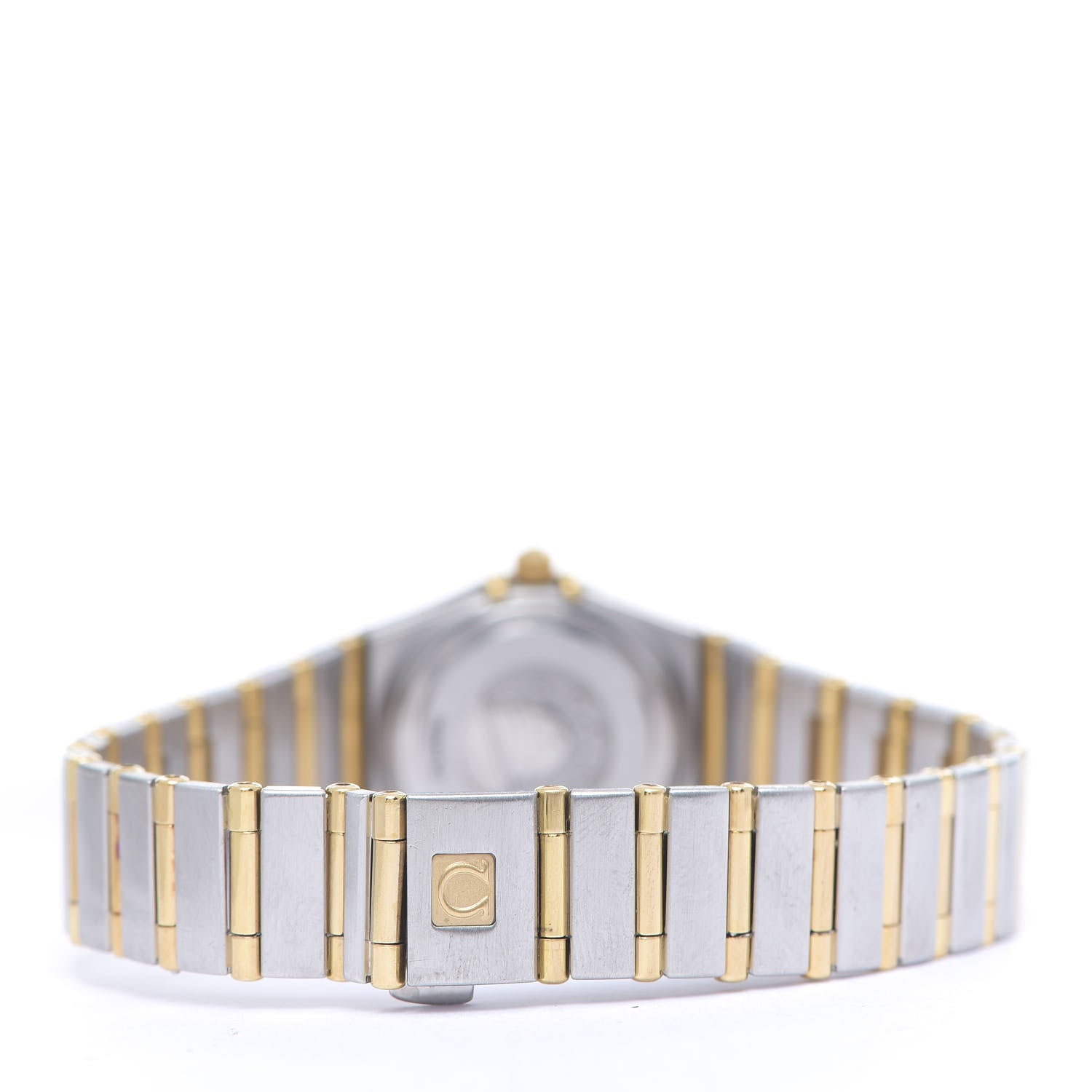 Omega Stainless Steel 18K Yellow Gold Diamond 22mm Constellation Quartz Watch Champagne 1262.15.00 3 of 5