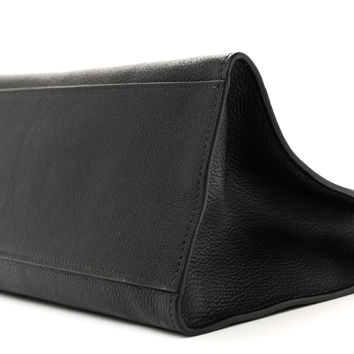 Goatskin Madras Soft Calf Crystal Embellished Tote Black