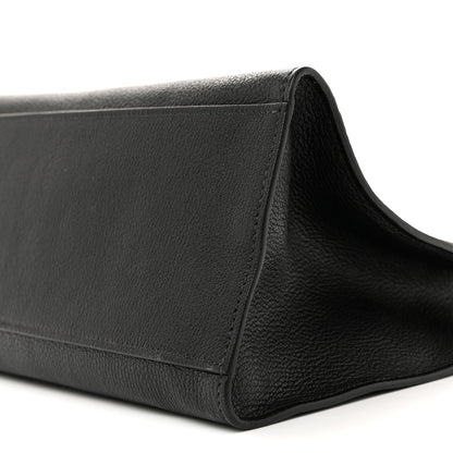 Miu Miu Goatskin Madras Soft Calf Crystal Embellished Tote Black 11 of 14