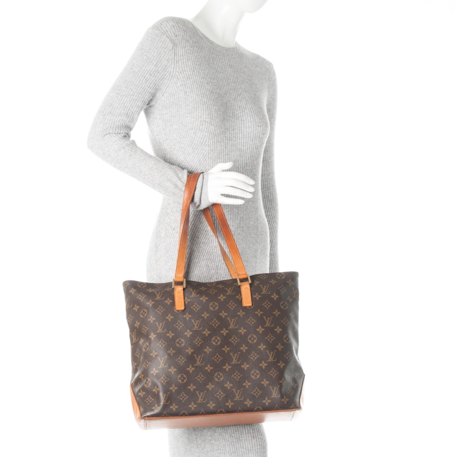 Louis Vuitton Monogram Cabas Mezzo 2 of 8