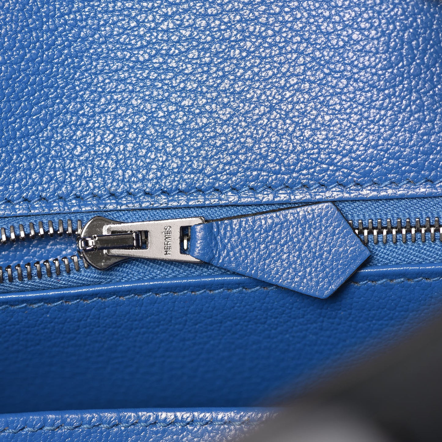Togo Swift Officier Birkin 25 Vert Cypress Bleu Zellige