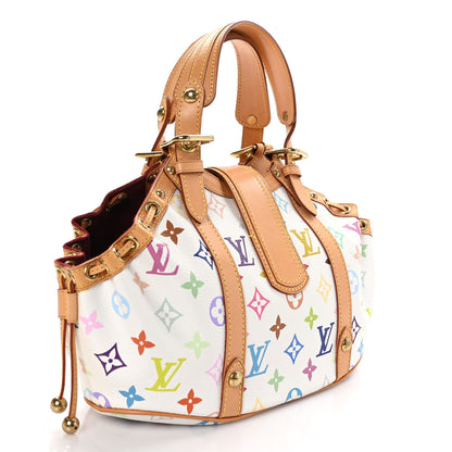 Louis Vuitton Monogram Multicolor Theda GM White 3 of 9