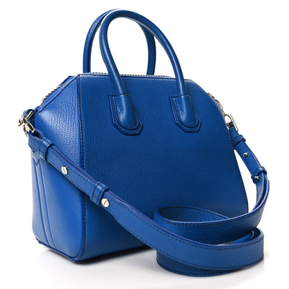 Givenchy Sugar Goatskin Mini Antigona Persian Blue 3 of 11