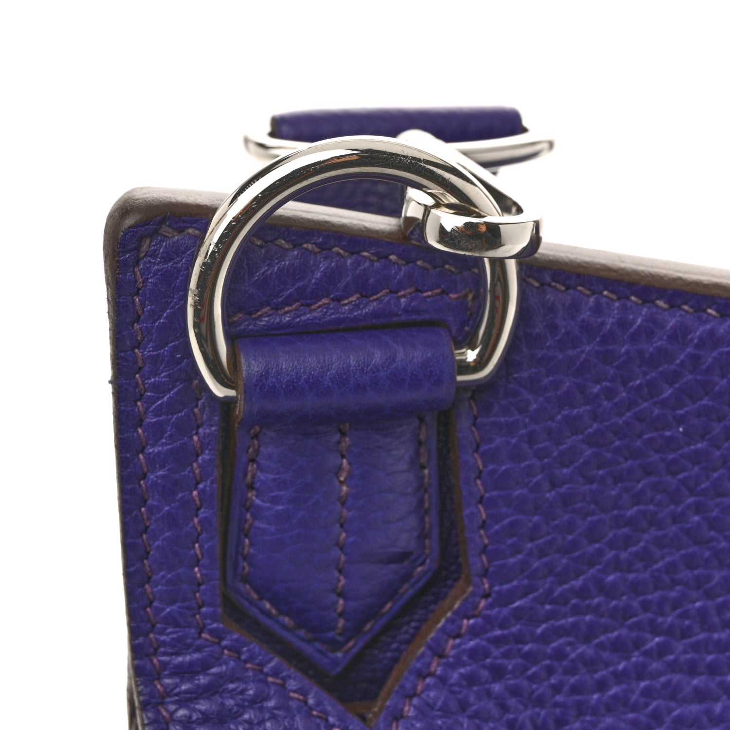 Hermes Taurillon Clemence Jypsiere 34 Iris 12 of 15