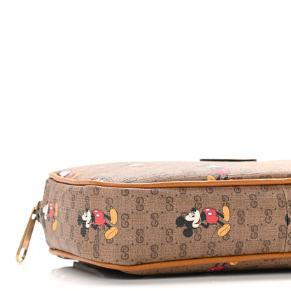 Gucci X DISNEY Mini Vintage GG Supreme Monogram Mickey Mouse Small Belt Bag 120 48 Beige Vintage Sun Oil 10 of 11