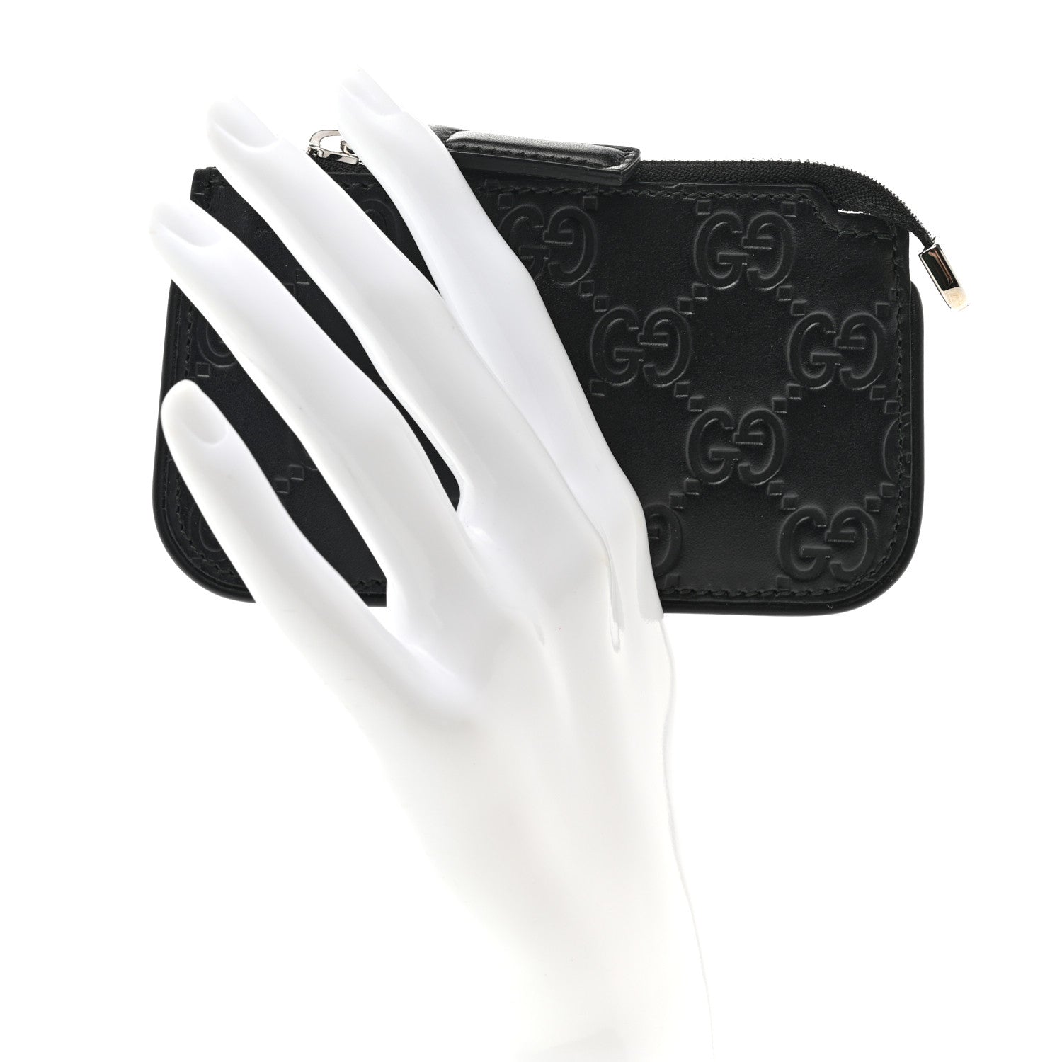 Gucci Guccissima Key Case Black 2 of 7