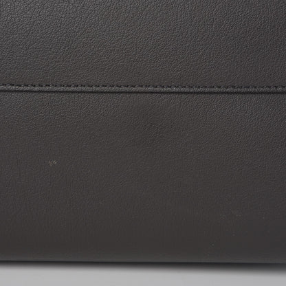 Saint Laurent Calfskin Large Shopping Tote Dark Grey 15 of 15