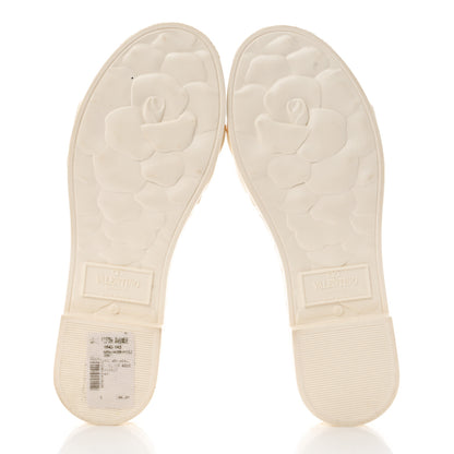 Valentino Garavani Rubber Atelier 03 Rose Edition 25/40mm Platform Slide Sandals 40 Avorio 5 of 8