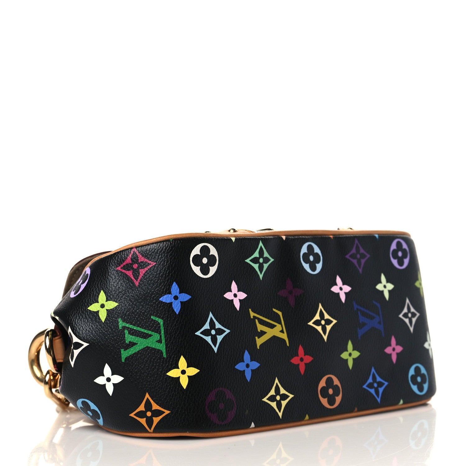 Louis Vuitton Monogram Multicolor Marilyn Black 4 of 9