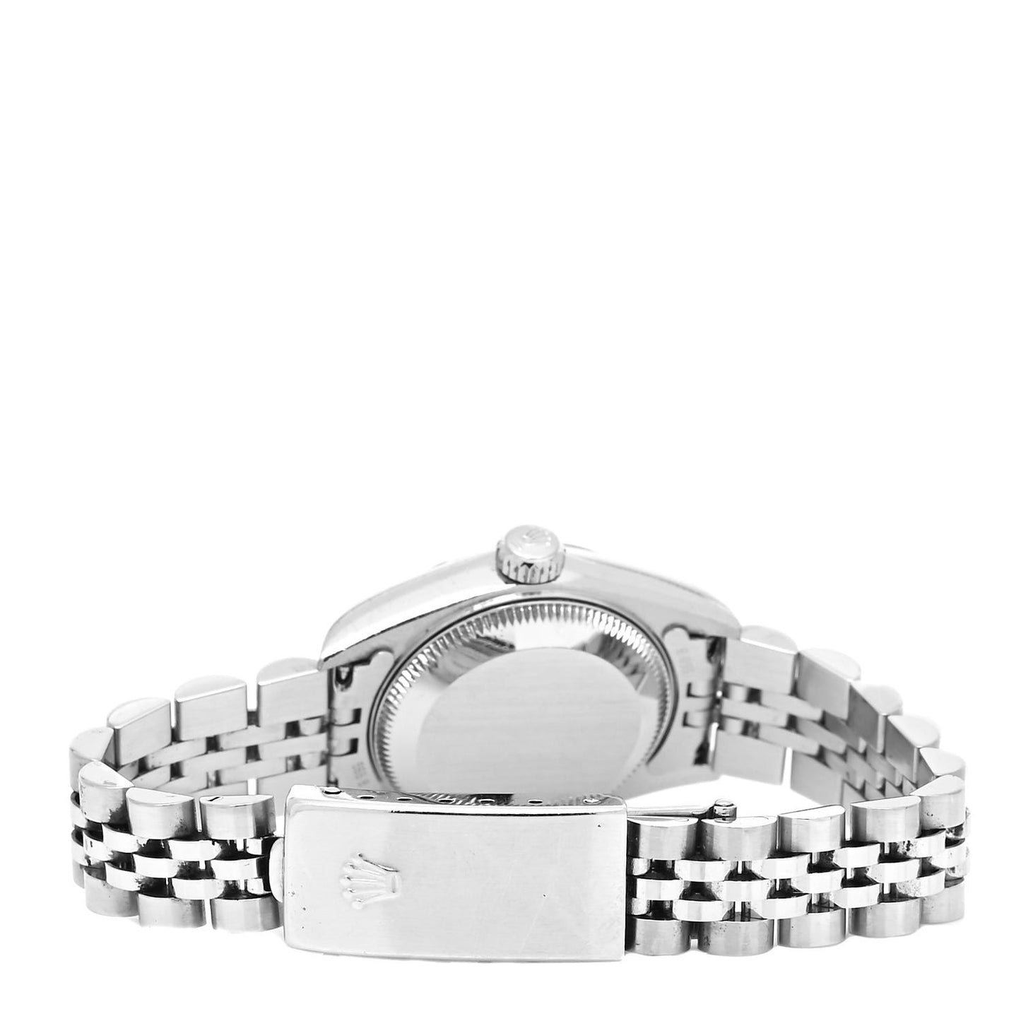 Stainless Steel 18K White Gold 26mm Oyster Perpetual Datejust Watch White 79174