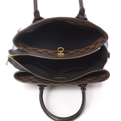Louis Vuitton Cuir Taurillon Damier Ebene Normandy Black 6 of 11
