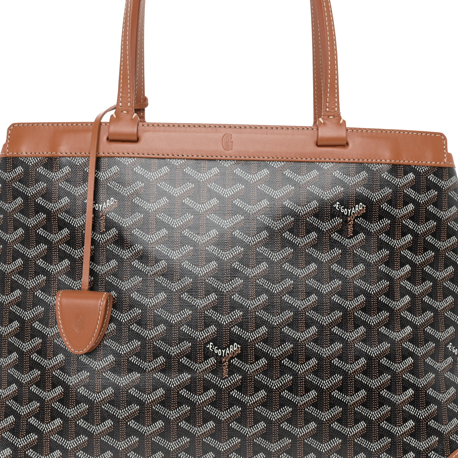 Goyard Goyardine Bellechasse PM Black Gold 7 of 11
