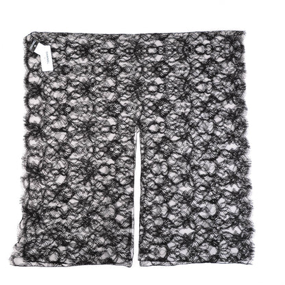 Chanel Cotton Lace Shawl Black 3 of 4