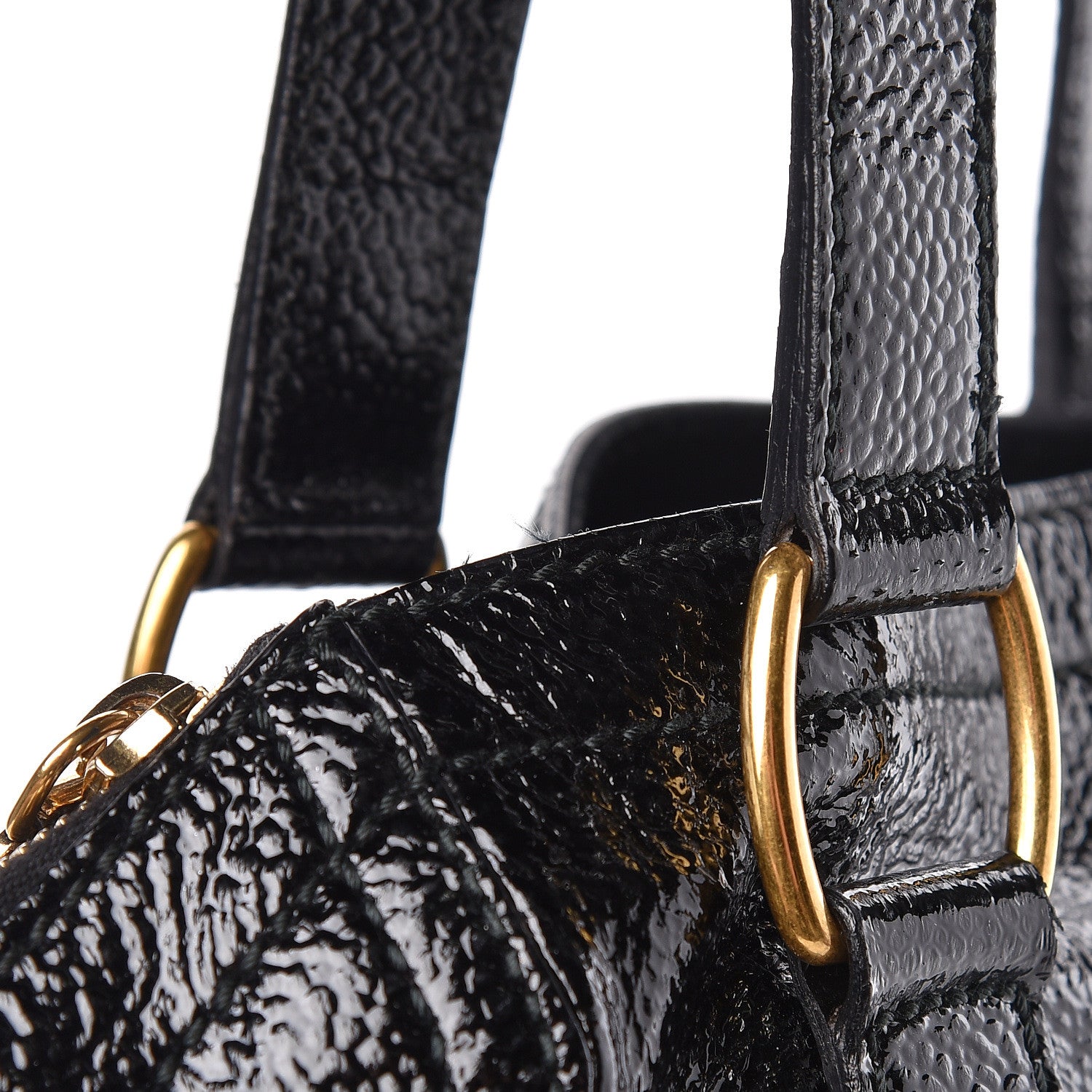 Saint Laurent Patent Small Downtown Black 15 of 15