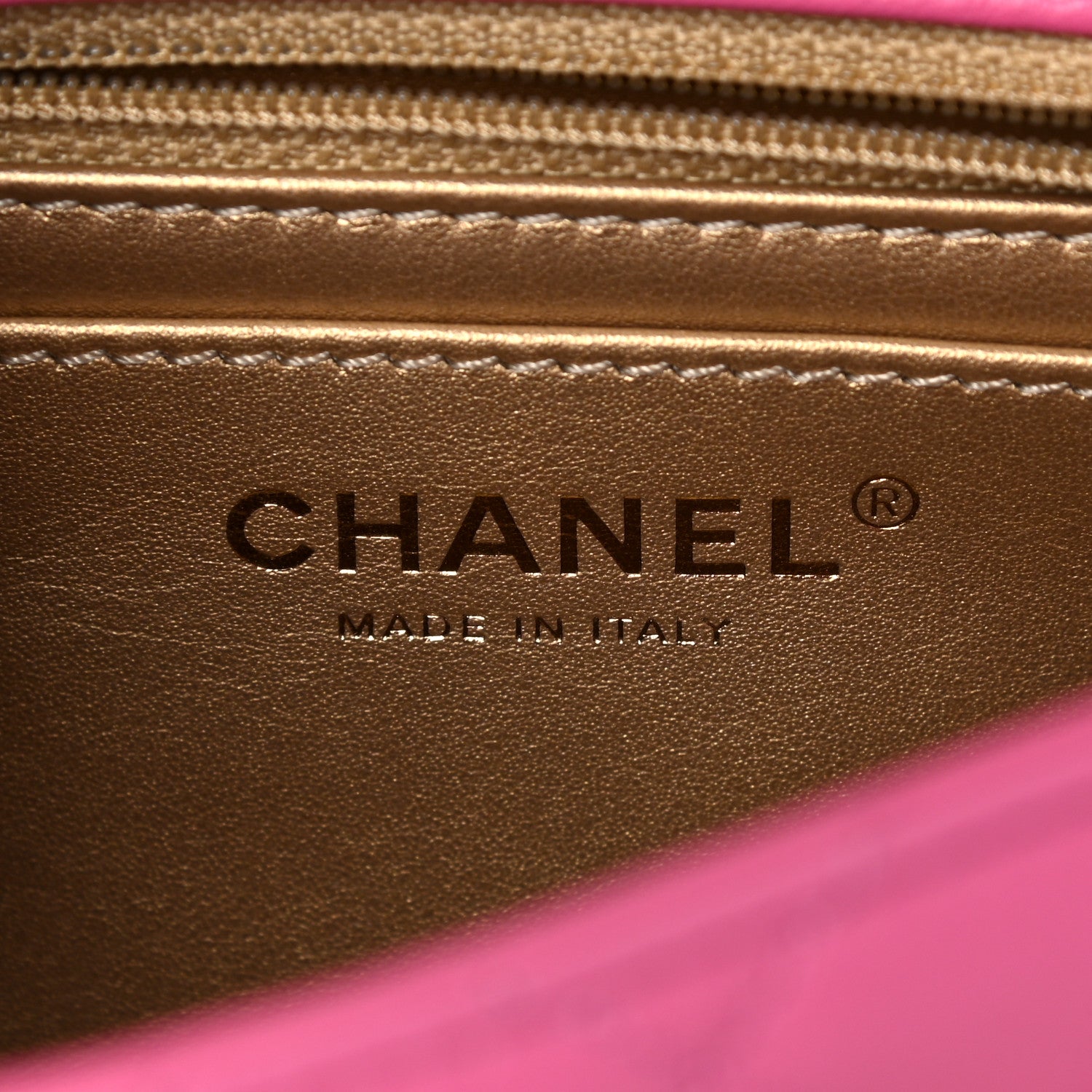 Chanel Lambskin Quilted Mini Pearl Crush Flap Pink 6 of 10