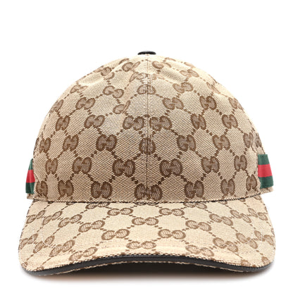 Gucci Monogram Web Baseball Hat M Beige Cocoa 3 of 9