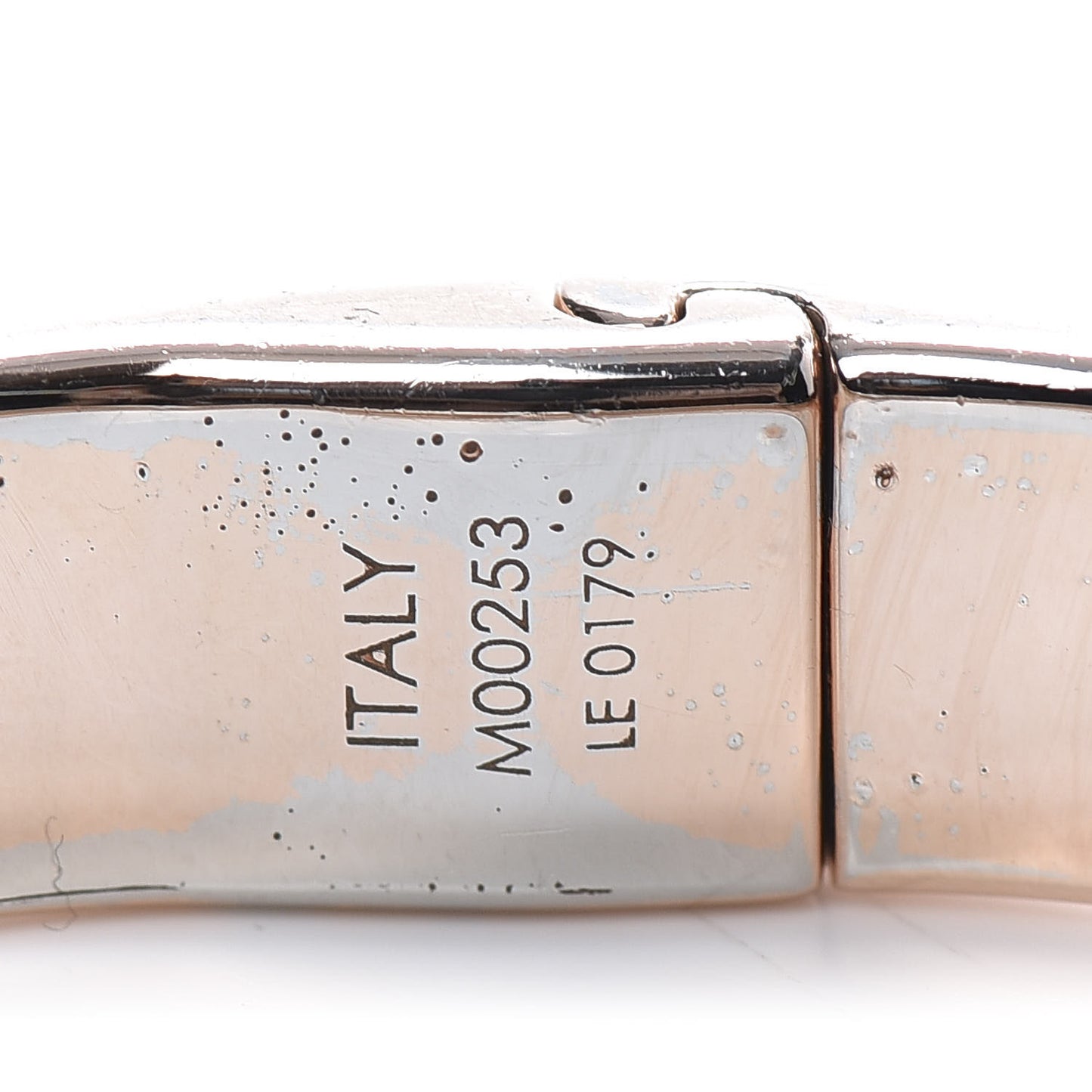 Monogram Nanogram Cuff S Pink Gold