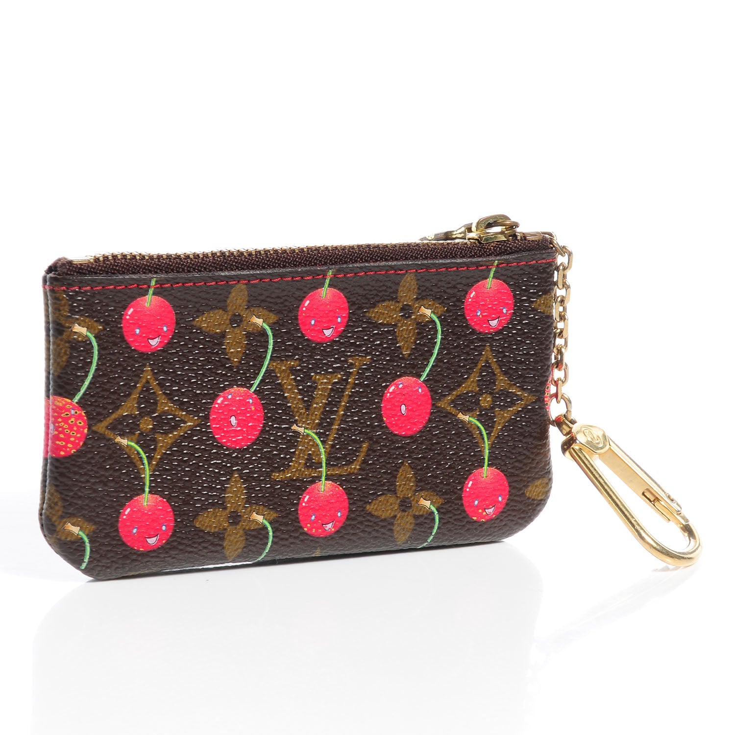 Louis Vuitton Monogram Cerises Key Pouch 3 of 8