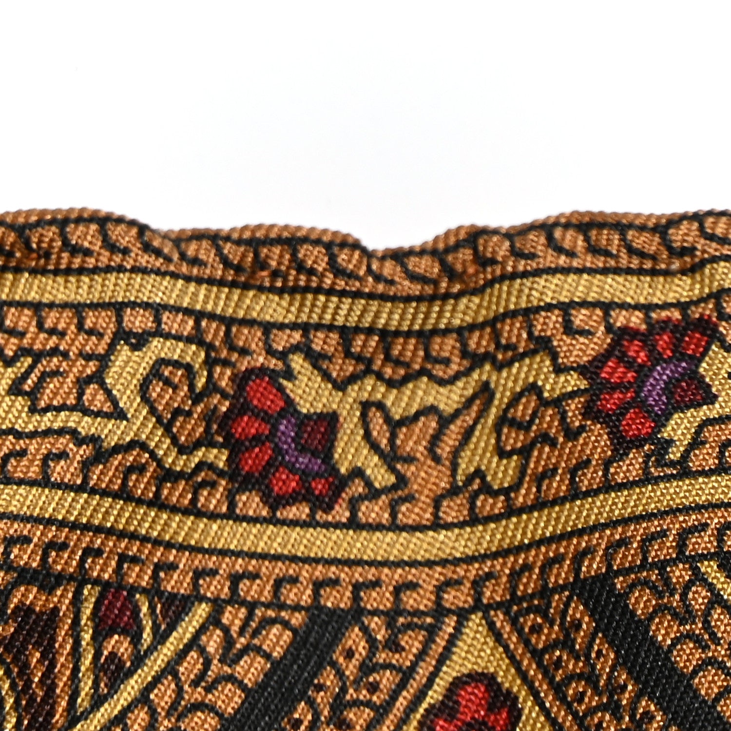 Chanel Silk CC Floral Square Scarf Multicolor 8 of 8
