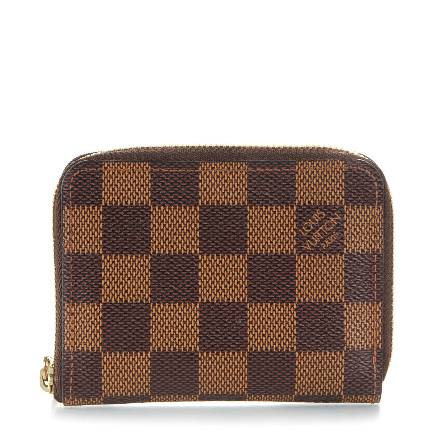 Louis Vuitton Damier Ebene Zippy Coin Purse 1 of 7