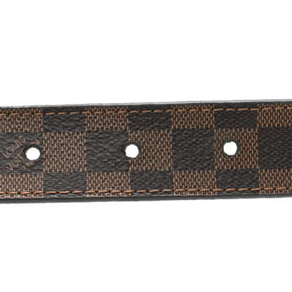Louis Vuitton Mini Damier Ebene 25mm LV Initiales Belt 80 32 3 of 8