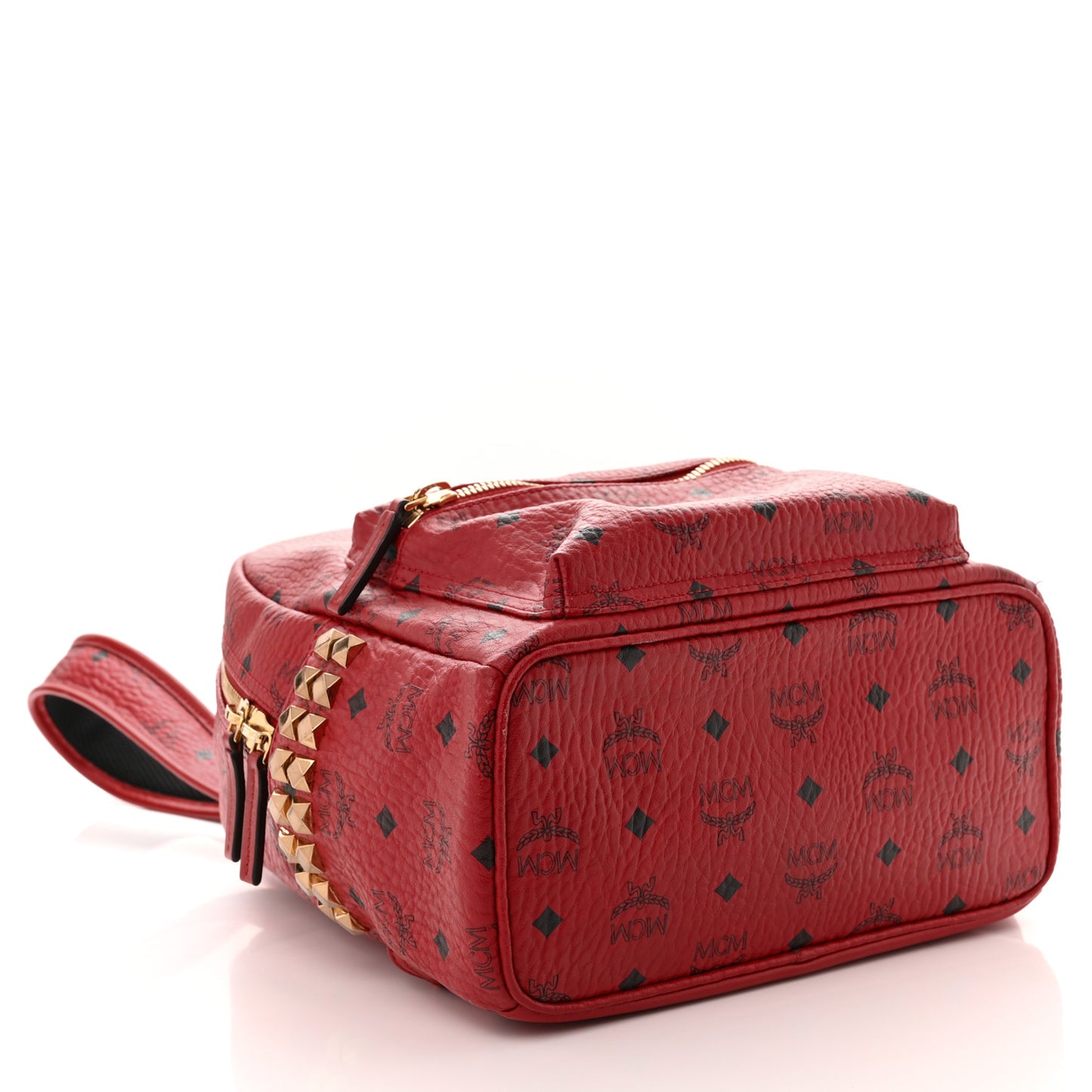 Visetos Small Side Stud Stark Backpack Red