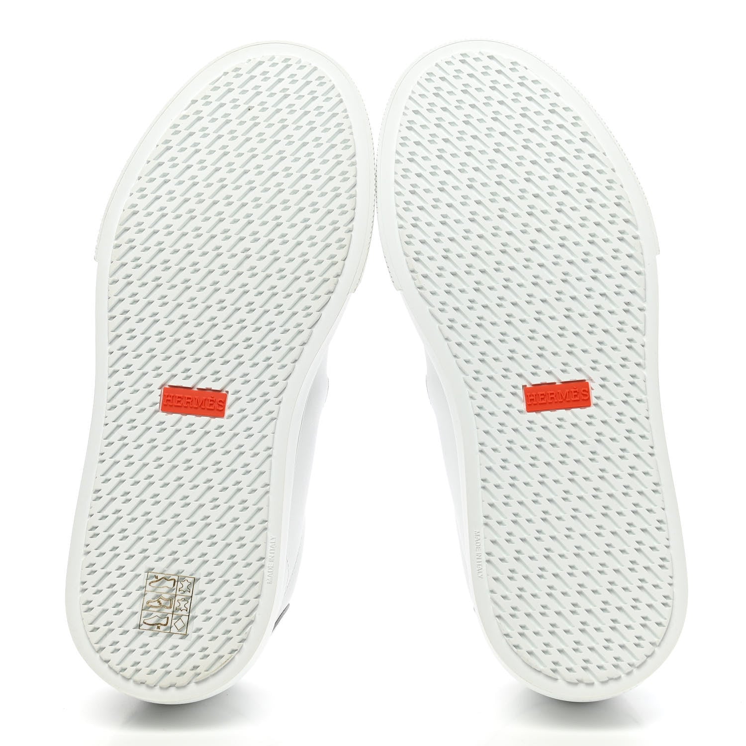 Hermes Calfskin Day Sneakers 37 White 5 of 9