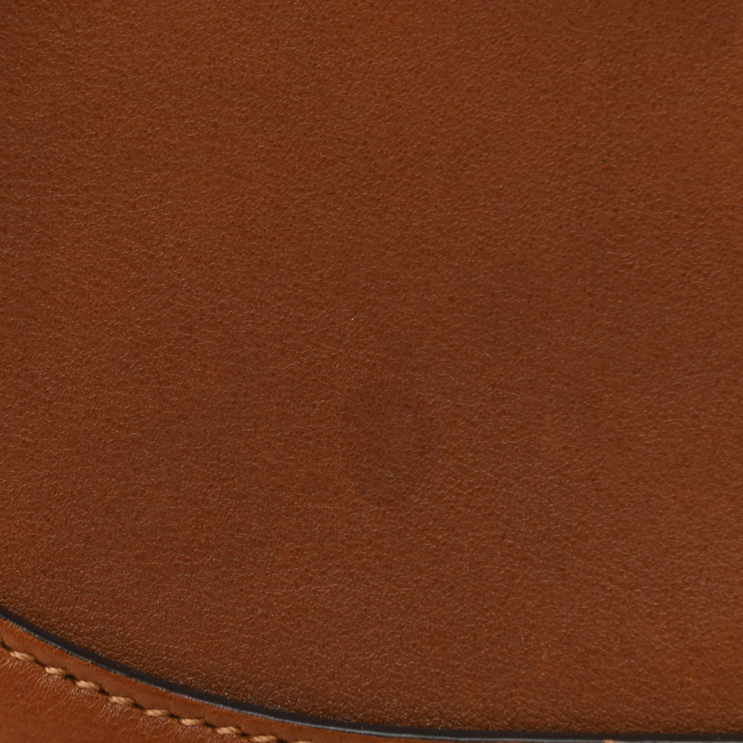 Calfskin Suede Medium Nile Bracelet Bag Caramel