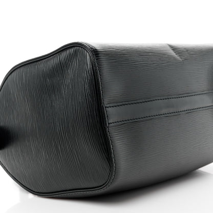 Louis Vuitton Epi Speedy 25 Black 11 of 14
