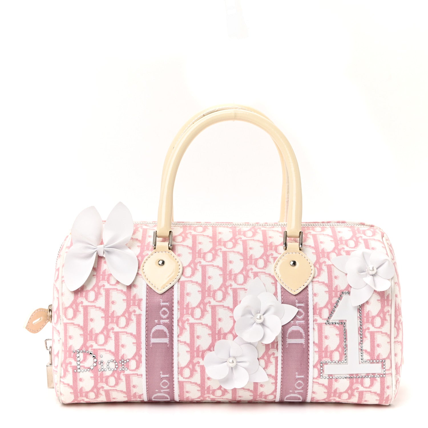 Christian Dior Monogram Girly Boston Pink 1 of 10