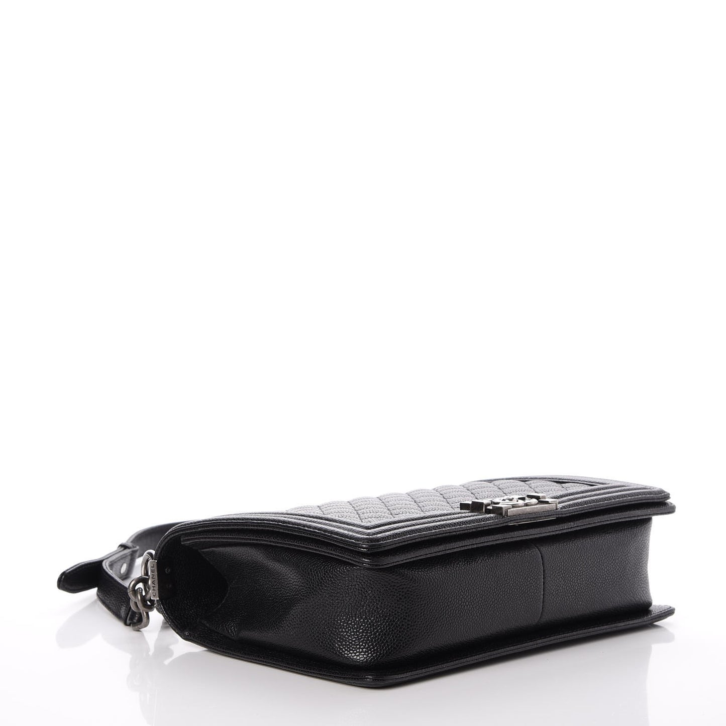 Caviar Quilted New Medium Boy Flap Black