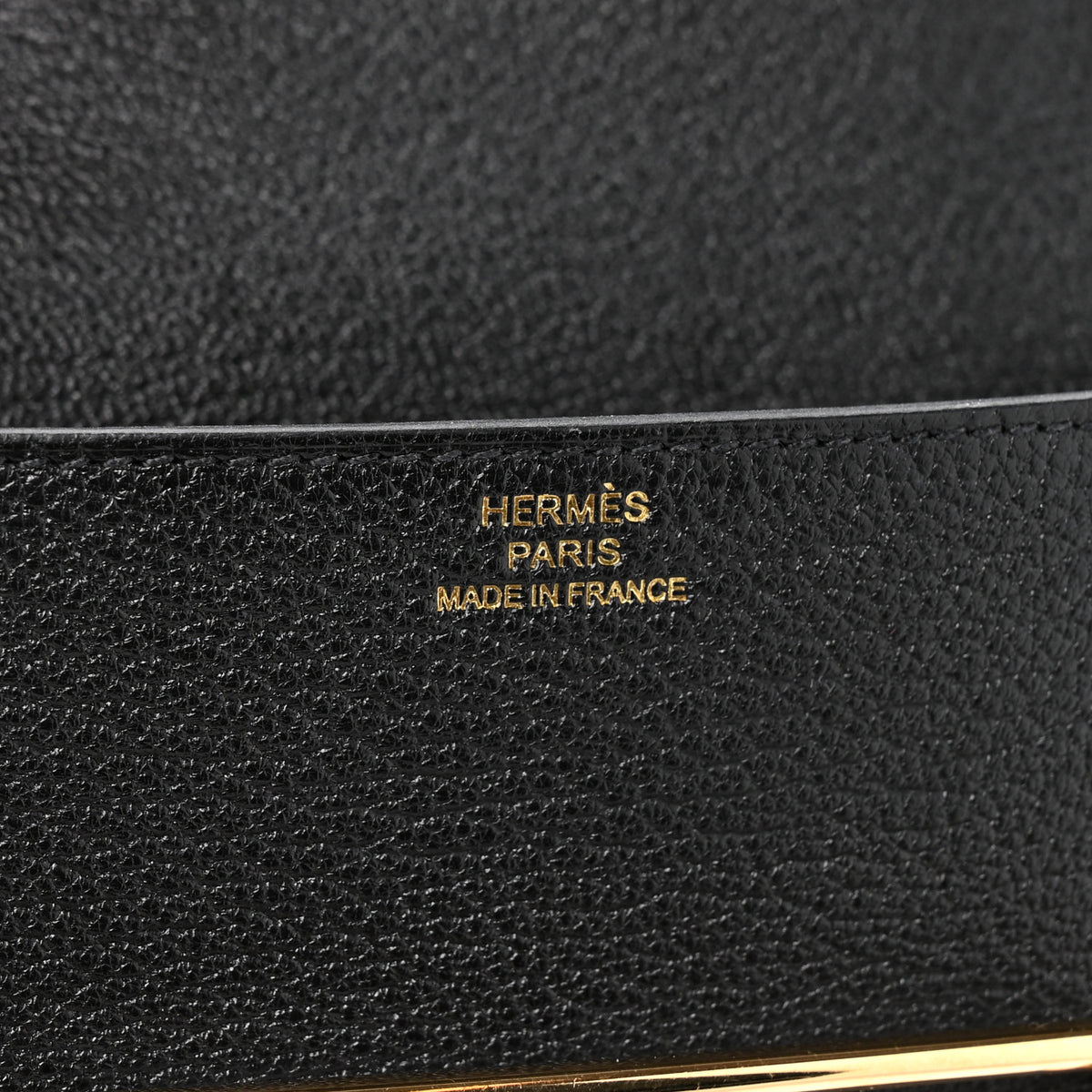 Hermes Chevre Mysore Roulis Slim Wallet Black 6 of 7