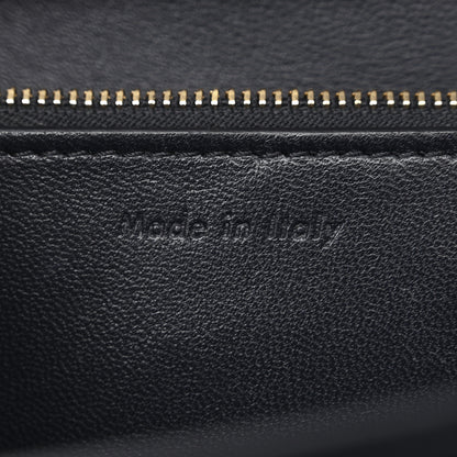 Celine Box Calfskin Medium Classic Box Flap Bag Navy 7 of 12
