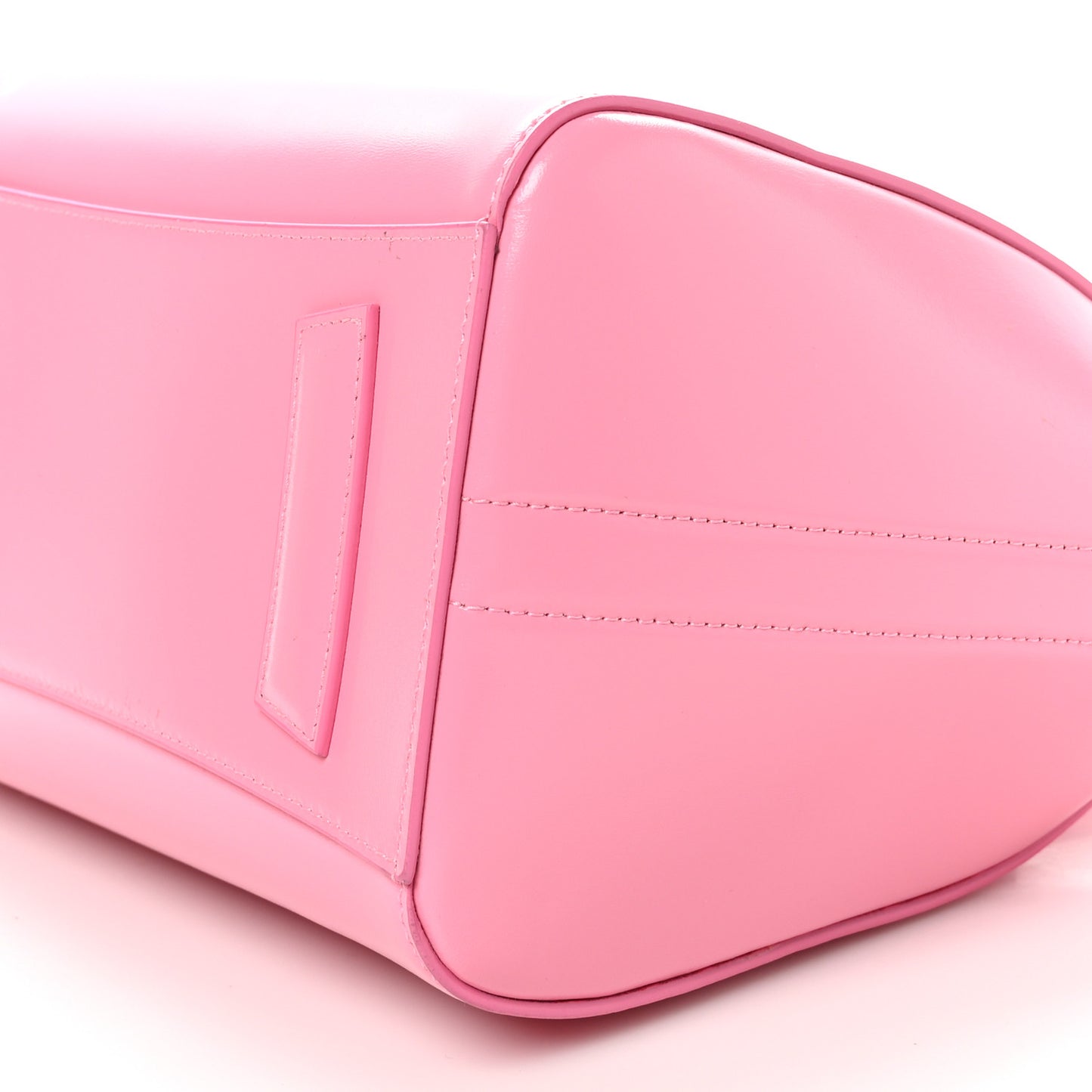Shiny Lord Calfskin Small Antigona Bright Pink