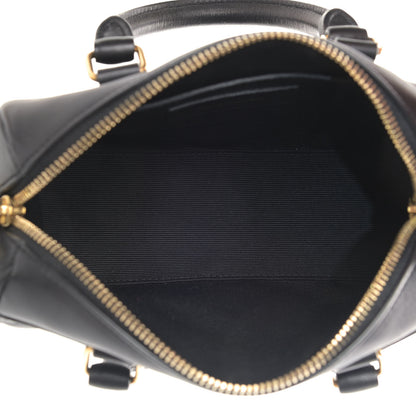 Saint Laurent Lambskin Toy Classic Duffle Black 4 of 5