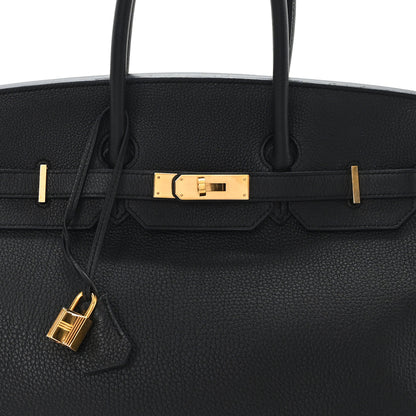 Hermes Togo Birkin 35 Black 8 of 12
