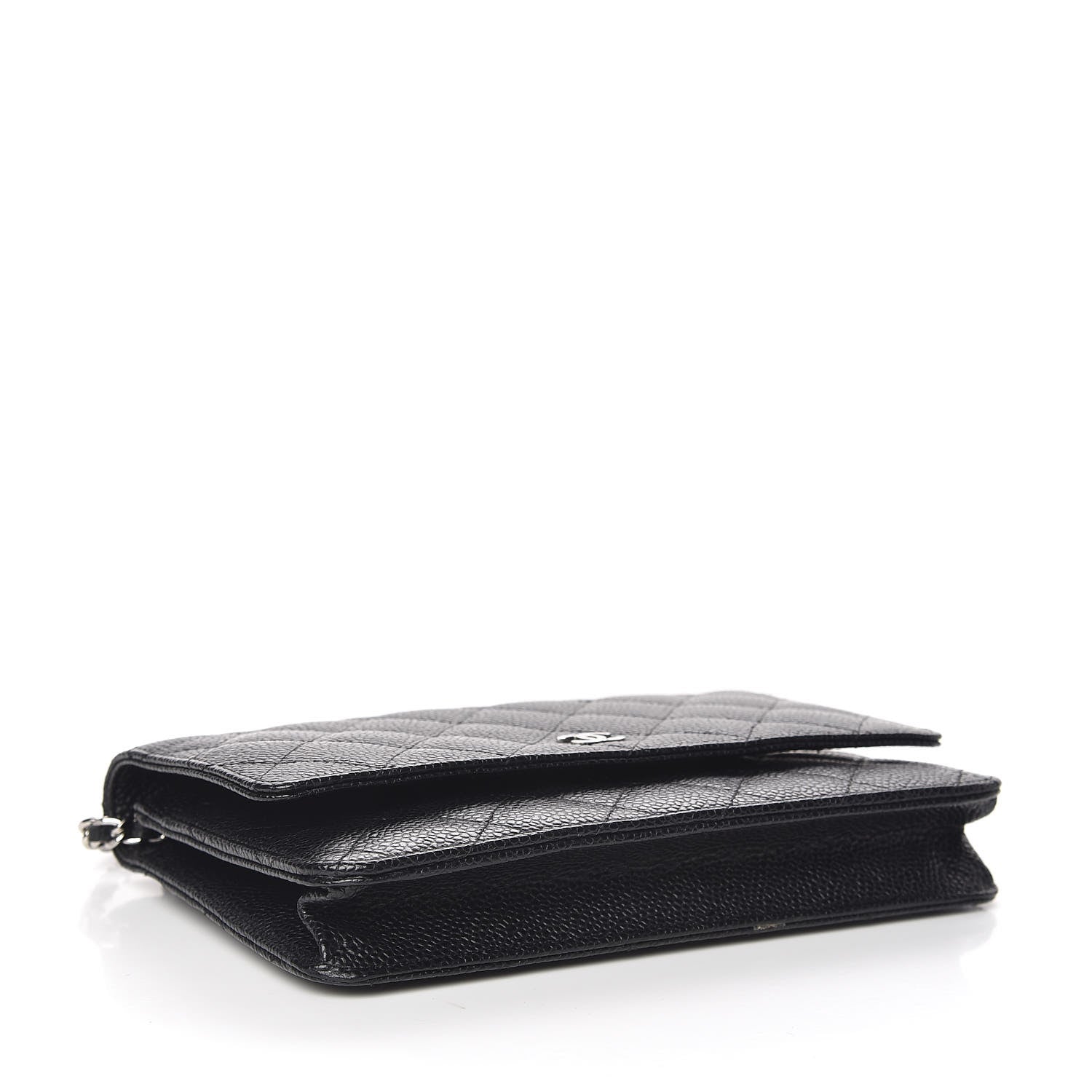 Chanel Caviar Quilted Wallet On Chain WOC Black 4 of 14