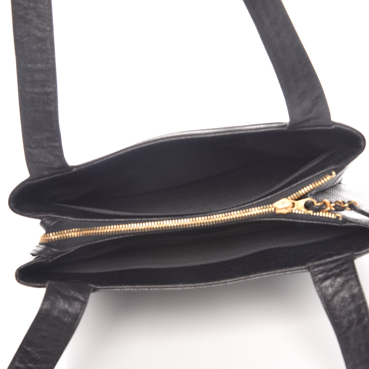 Chanel Caviar Shoulder Bag Black Black 5 of 10