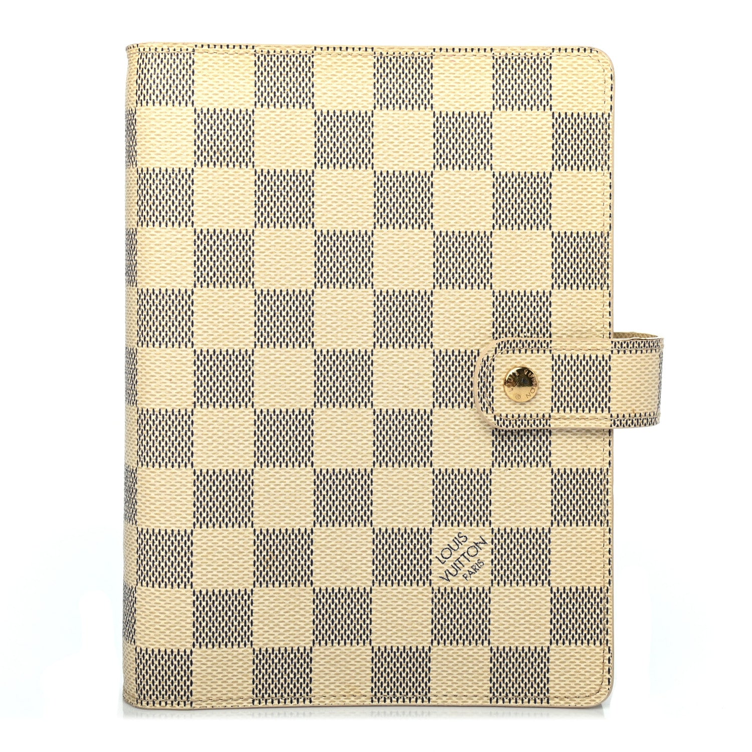 Louis Vuitton Damier Azur Medium Ring Agenda Cover 1 of 5