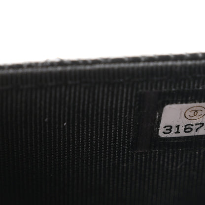 Chanel Caviar Quilted Flap Card Holder Black 8 of 9