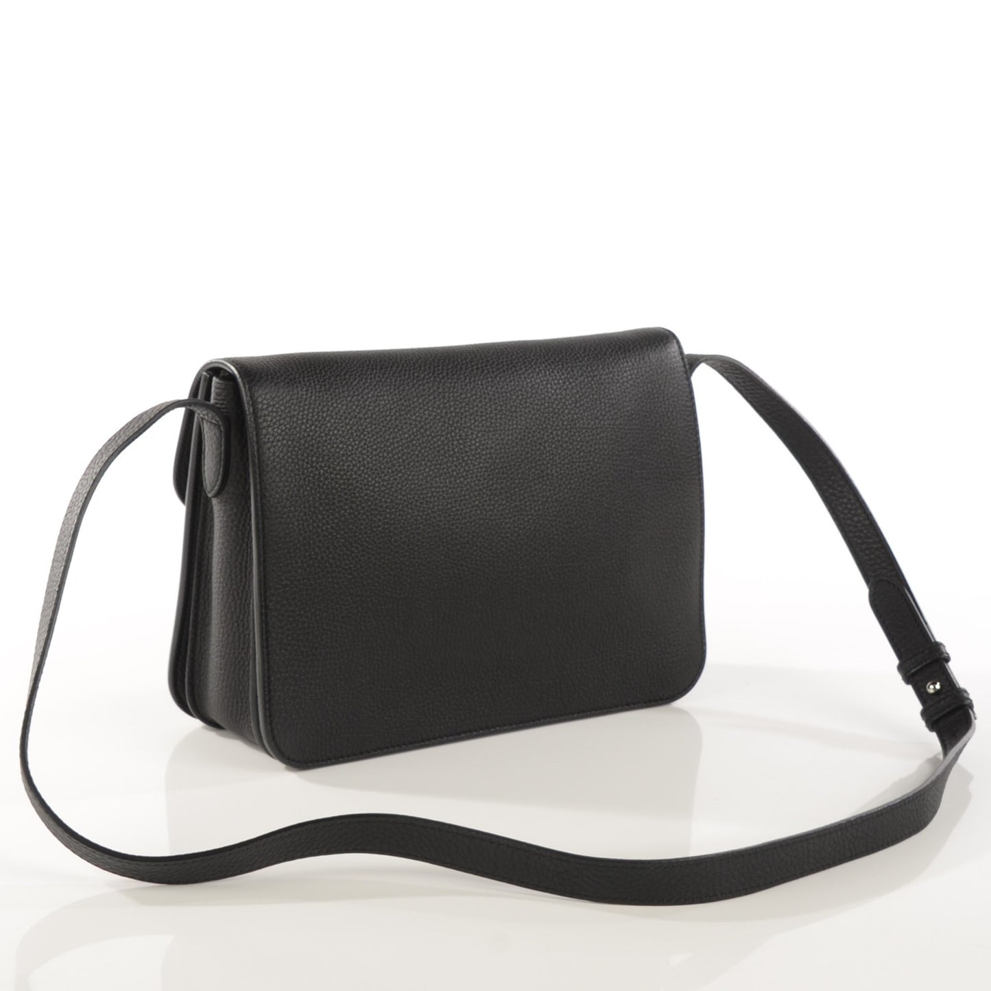 Soft Calfskin Small Jackie Shoulder Bag Black