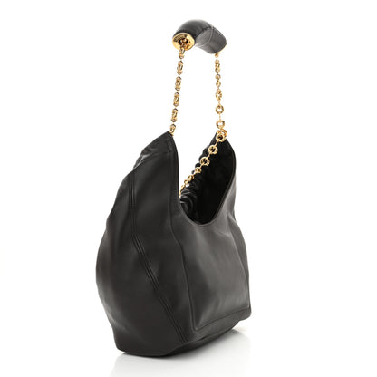 Loewe Nappa Small Squeeze Bag Dark Brown 3 of 9