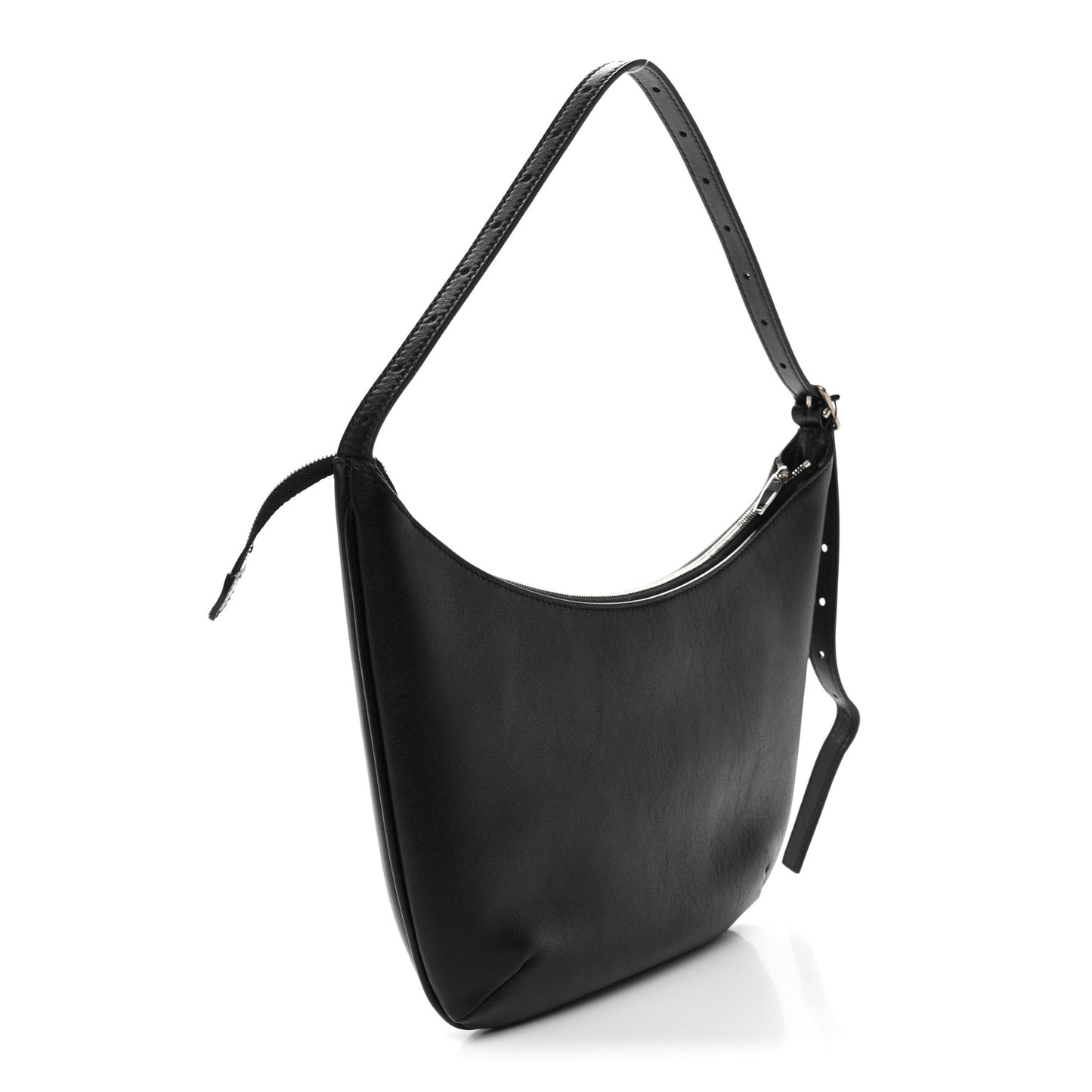 Calfskin Mary Kate Shoulder Bag Black
