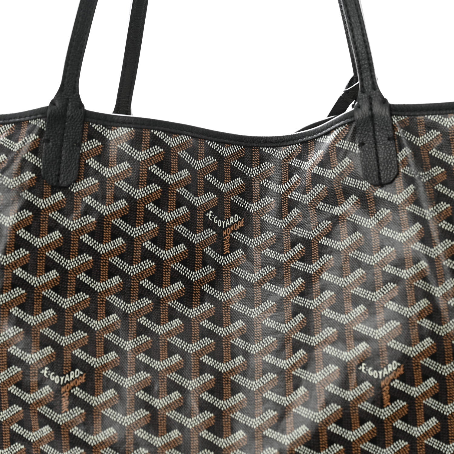 Goyard Goyardine Saint Louis GM Black 9 of 12